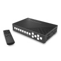 LINDY 5-portowy przełącznik KVM Bezproblemowy Multiview 4HDMI 1USB Typ C