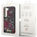 Guess GUHCS23SHCFWSA S23 S911 zielony/kaki hardcase Flower Collection