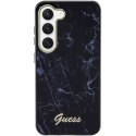 Guess GUHCS23SPCUMAK S23 S911 czarny/black hardcase Marble