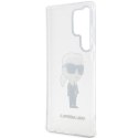 Karl Lagerfeld KLHCS23LHNIKTCT S23 Ultra S918 transparent hardcase Ikonik Karl Lagerfeld