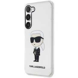 Karl Lagerfeld KLHCS23MHNIKTCT S23+ S916 transparent hardcase Ikonik Karl Lagerfeld