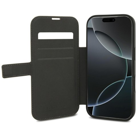 Etui Guess Book 4G Metal Logo do iPhone18 Pro / 17 Pro różowy