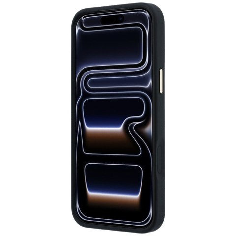 Etui Guess Peony 4G Small Logo MagSafe do iPhone 18 Pro / 17 Pro czarny