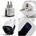 Inteligentne gniazdko Qoltec Wi-Fi 16A