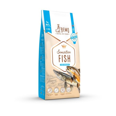 Bemo Karma sucha Sensitive Fish - ryba medium/large 3kg