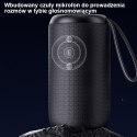 USAMS Głośnik YC Series Bluetooth 5.0 10W Waterproof Wireless Speaker with Lanyard czarny/black YC011YX01(US-YC011)