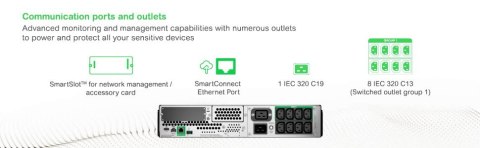 APC Smart-UPS 3000VA LCD RM 2U 230V with SmartConnect