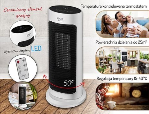 Termowentylator ceramiczny ADLER AD 7738