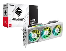 Karta graficzna ASRock Radeon RX 9070 XT Steel Legend 16GB (OUTLET)