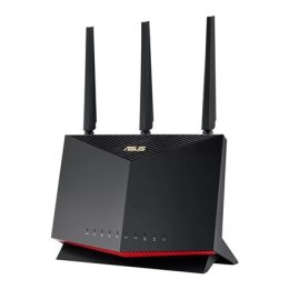 Asus | Dual Band WiFi 6 Gaming Router | RT-AX86U Pro | 802.11ax | 4804+861 Mbit/s | 10/100/1000 Mbit/s | Ethernet LAN (RJ-45) po