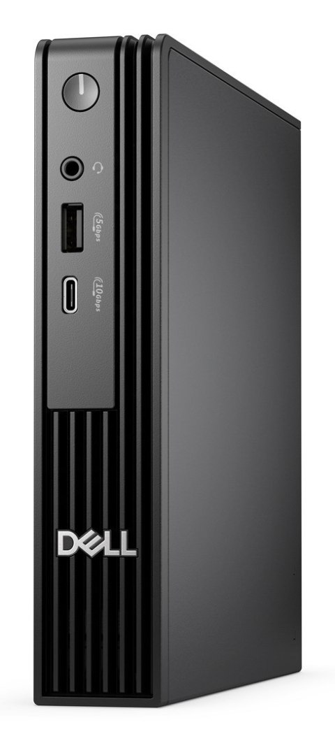 DELL Pro QCM1250 Intel® Core™ i3 i3-14100T 8 GB DDR5-SDRAM 512 GB SSD Windows 11 Pro Micro PC Mini PC Czarny
