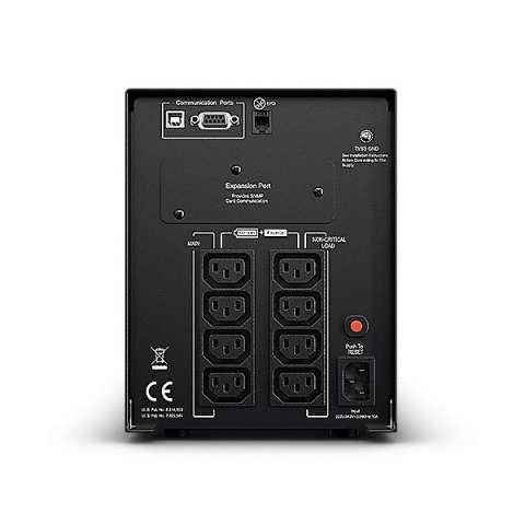 CyberPower | Systemy UPS z aplikacją Smart App | PR1000ELCD | 1000 VA | 900 W