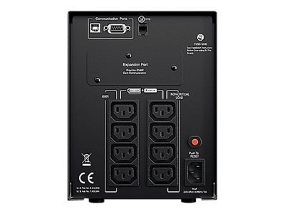 CyberPower | Systemy UPS z aplikacją Smart App | PR1500ELCD | 1500 VA | 1350 W