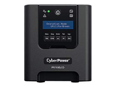 CyberPower | Systemy UPS z aplikacją Smart App | PR750ELCD | 750 VA | 675 W