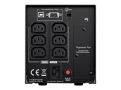 CyberPower | Systemy UPS z aplikacją Smart App | PR750ELCD | 750 VA | 675 W