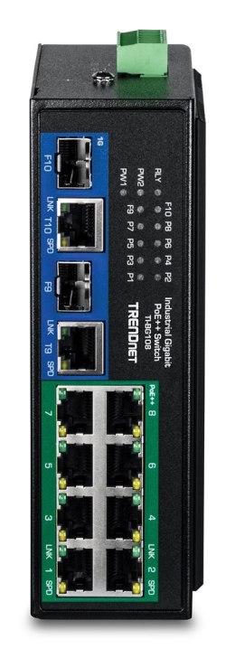 Switch TRENDnet 10-PORT PRZEMYSŁOWY GIGABIT 400W