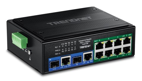 Switch TRENDnet 10-PORT PRZEMYSŁOWY GIGABIT 400W