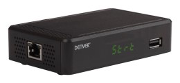 Denver DTB-148 set-top box (dekoder STB) Ethernet (RJ-45), Terrestrial Full HD Czarny