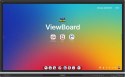 Viewsonic IFP6551 Display tablica interaktywna 165,1 cm (65") 3840 x 2160 px Ekran dotykowy Czarny
