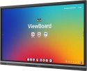 Viewsonic IFP6551 Display tablica interaktywna 165,1 cm (65") 3840 x 2160 px Ekran dotykowy Czarny