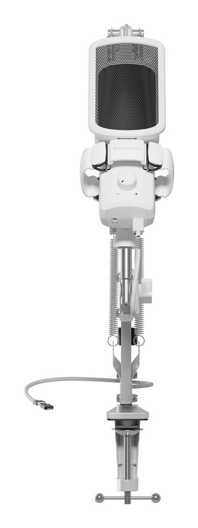 GENESIS Radium 251 White Biały Mikrofon do konsoli do gier