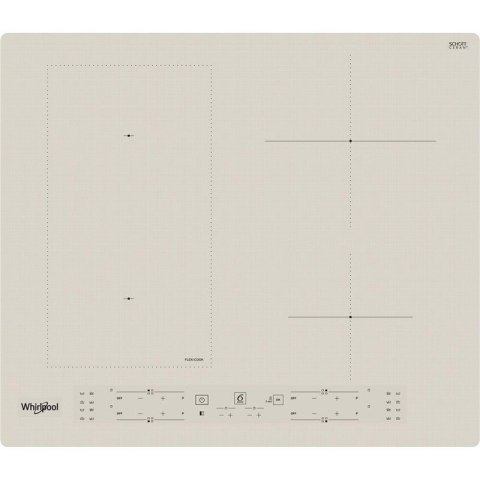 Whirlpool WLB6860NE/S Srebrny Wbudowany Płyta indukcyjna strefowa 4 stref(y)