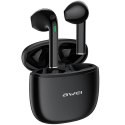 AWEI słuchawki Bluetooth 5.3 T26 Pro TWS + stacja dokująca czarny/black