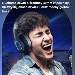 AWEI słuchawki nauszne Bluetooth A100BL czarny/black