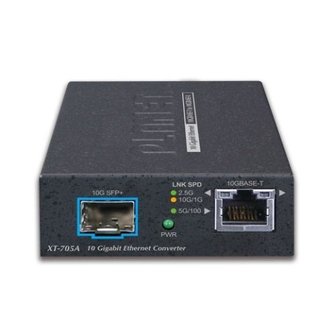 PLANET KONWERTER MEDIÓW XT-705A (10GB RJ45 -> 10GB R SFP+)