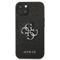 Guess GUHCP13SSA4GSBK iPhone 13 mini 5,4" czarny/black hardcase Saffiano 4G Metal Logo