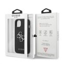 Guess GUHCP13SSA4GSBK iPhone 13 mini 5,4" czarny/black hardcase Saffiano 4G Metal Logo