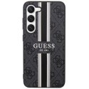 Guess GUHCS23SP4RPSK S23 S911 czarny/black hardcase 4G Printed Stripe