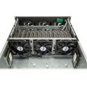 Inter-Tech 4F28 Rack Czarny, Srebrny