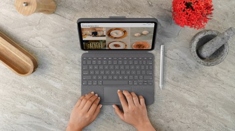 Klawiatura Logitech Bluetooth Combo Touch iPad 10. generacji