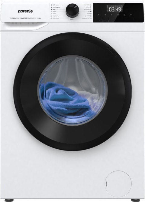 Pralka Gorenje WNHPI94A1PS/PL 9 kg 1400 obr/min | SteamTech | AddClothes | silnik PowerDrive (OUTLET)