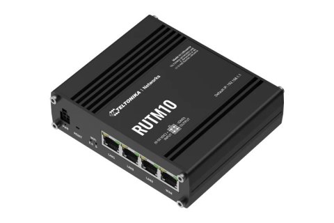 Router Teltonika RUTM10 przemysłowy (RUTM10000000) Gigabit Ethernet Dual-band (2.4 GHz/5 GHz) Czarny