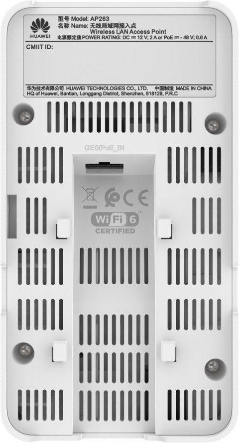 Access Point HUAWEI AP263 802.11ax (Wi-Fi 6)