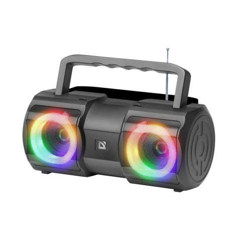 GŁOŚNIK DEFENDER BEATBOX 20 BLUETOOTH 20W LIGHT/BT/MIC/FM/USB/TF