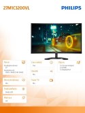 Monitor 27 cali 27M1C3200VL Curved VA 165Hz HDMI DP