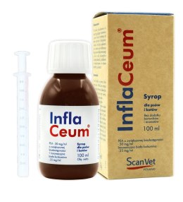 SCANVET INFLACEUM 100 ML SYROP BUTELKA