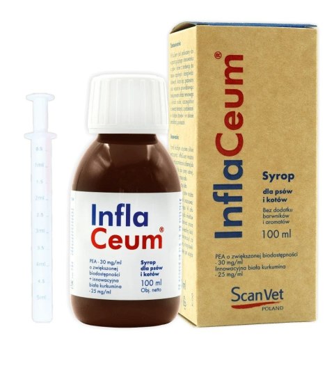 SCANVET INFLACEUM 100 ML SYROP BUTELKA