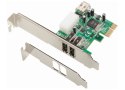 Dawicontrol DC-1394 PCIe FireWire Controller adapter IEEE 1394/Firewire