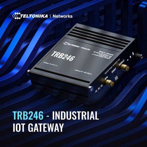 Gateway Teltonika TRB246 - 100Mb LAN, RS-232, RS-485, PPP