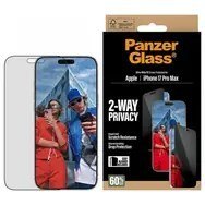 PanzerGlass ® 2-Way Privacy Screen Protector iPhone 17 Pro Max | Ultra-Wide Fit w. EasyAligner Przezroczysta ochrona ekranu Appl