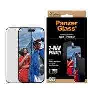 PanzerGlass ® 2-Way Privacy Screen Protector iPhone Air | Ultra-Wide Fit w. EasyAligner Przezroczysta ochrona ekranu Apple 1 szt