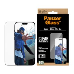 PanzerGlass ® Screen Protector iPhone 17 Pro Max | Ultra-Wide Fit w. EasyAligner Przezroczysta ochrona ekranu Apple 1 szt.