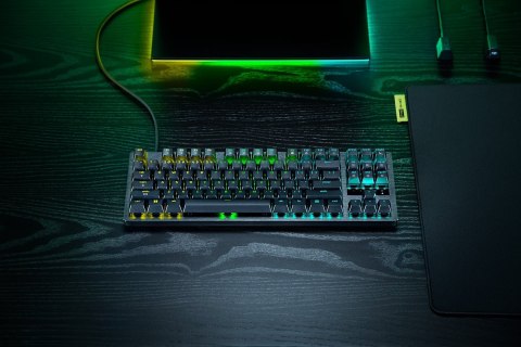 Razer Huntsman V3 Tenkeyless 8KHz klawiatura Gaming USB QWERTY Angielski Czarny