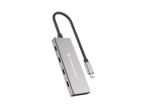 Conceptronic HUBBIES16G huby i koncentratory USB 3.2 Gen 2 (3.1 Gen 2) Type-C 10000 Mbit/s Szary