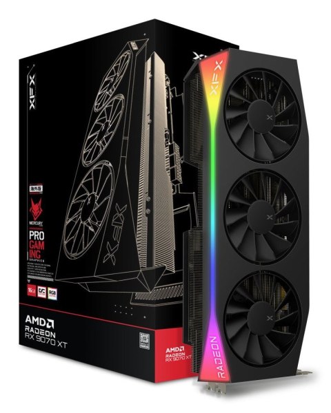 Karta graf. XFX Mercury RX 9070XT OC RGB 16