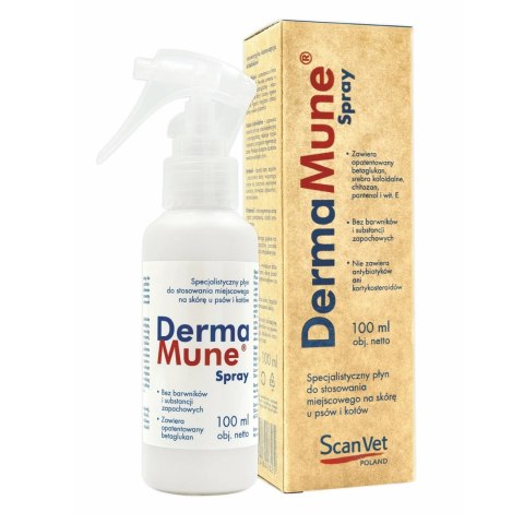 SCANVET DERMAMUNE 100 ML SPRAY BUTELKA